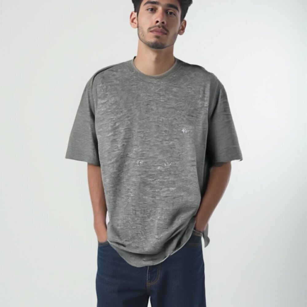 Columbia Omni-Wick V-Neck Hiking Shirt - Moisture Wicking - Gray❤️